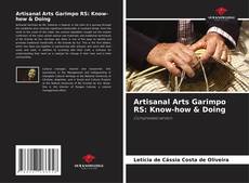 Capa do livro de Artisanal Arts Garimpo RS: Know-how & Doing 