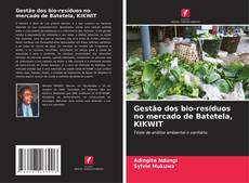 Capa do livro de Gestão dos bio-resíduos no mercado de Batetela, KIKWIT 