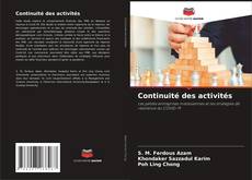 Continuité des activités的封面