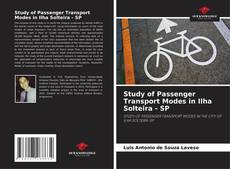 Capa do livro de Study of Passenger Transport Modes in Ilha Solteira - SP 