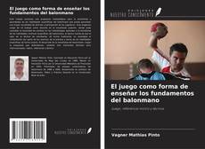 Buchcover von El juego como forma de enseñar los fundamentos del balonmano