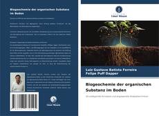 Biogeochemie der organischen Substanz im Boden kitap kapağı