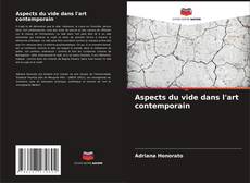 Aspects du vide dans l'art contemporain kitap kapağı