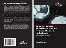 Bookcover of Un'esplorazione psicoterapeutica del trattamento della schizofrenia