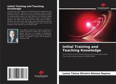 Capa do livro de Initial Training and Teaching Knowledge 