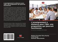 L'enseignement à distance pour l'EJA, une proposition qui pourrait fonctionner kitap kapağı