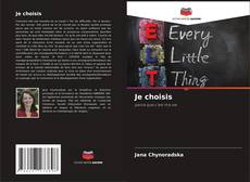 Buchcover von Je choisis