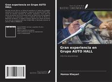 Bookcover of Gran experiencia en Grupo AUTO HALL