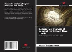 Buchcover von Descriptive analysis of migrant remittance flow trends