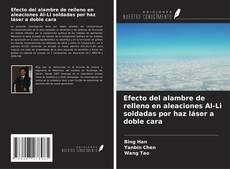 Bookcover of Efecto del alambre de relleno en aleaciones Al-Li soldadas por haz láser a doble cara