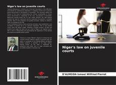Bookcover of Niger's law on juvenile courts