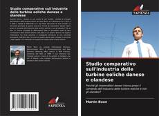 Portada del libro de Studio comparativo sull'industria delle turbine eoliche danese e olandese
