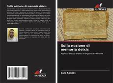 Buchcover von Sulla nozione di memoria deixis