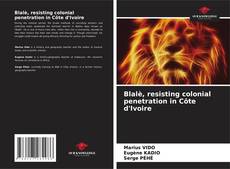Buchcover von Blalè, resisting colonial penetration in Côte d'Ivoire