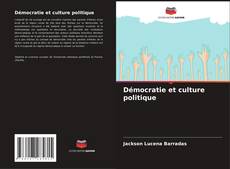 Démocratie et culture politique kitap kapağı