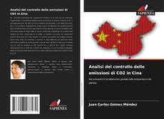 Buchcover von Analisi del controllo delle emissioni di CO2 in Cina