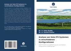 Buchcover von Analyse von Solar-PV-Systemen in verschiedenen Konfigurationen