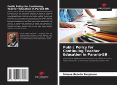 Capa do livro de Public Policy for Continuing Teacher Education in Paraná-BR 