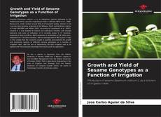 Capa do livro de Growth and Yield of Sesame Genotypes as a Function of Irrigation 