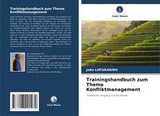 Portada del libro de Trainingshandbuch zum Thema Konfliktmanagement