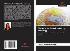Buchcover von China's national security strategy