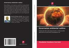 Buchcover von Governança ambiental caótica