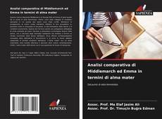 Buchcover von Analisi comparativa di Middlemarch ed Emma in termini di alma mater