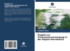 Capa do livro de Projekt zur Trinkwasserversorgung in der Region Marrakesch 