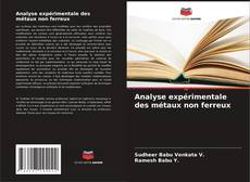 Buchcover von Analyse expérimentale des métaux non ferreux