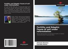 Capa do livro de Fertility and Edaphic Fauna of soil under reforestation 
