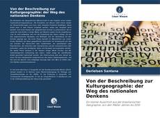 Bookcover of Von der Beschreibung zur Kulturgeographie: der Weg des nationalen Denkens