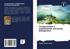 Buchcover von Гетеротопия в управлении лесными ресурсами