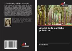 Capa do livro de Analisi delle politiche pubbliche 