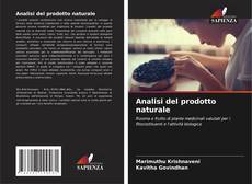 Buchcover von Analisi del prodotto naturale