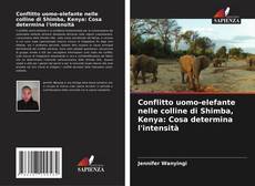 Buchcover von Conflitto uomo-elefante nelle colline di Shimba, Kenya: Cosa determina l'intensità