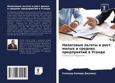 Налоговые льготы и рост малых и средних предприятий в Уганде的封面