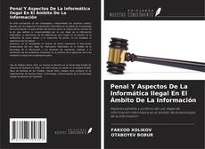 Buchcover von Penal Y Aspectos De La Informática Ilegal En El Ámbito De La Información