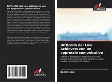 Buchcover von Difficoltà dei Low Achievers con un approccio comunicativo
