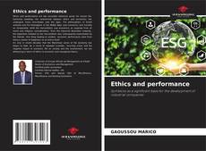 Portada del libro de Ethics and performance