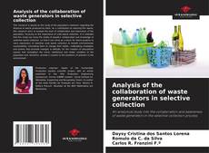Portada del libro de Analysis of the collaboration of waste generators in selective collection