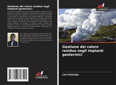 Buchcover von Gestione del calore residuo negli impianti geotermici
