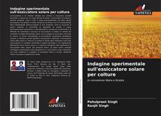 Capa do livro de Indagine sperimentale sull'essiccatore solare per colture 