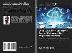 Capa do livro de Cote D'ivoire Y Los Retos De Las Empresas De Seguridad Privada 