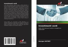 Bookcover of Investimenti verdi