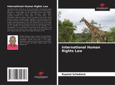 Bookcover of International Human Rights Law