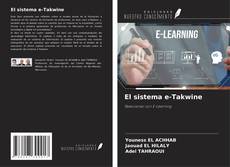 El sistema e-Takwine kitap kapağı