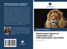 Buchcover von Doktrinäres Recht zu regionalen und internationalen Gerichten