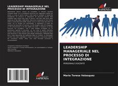 LEADERSHIP MANAGERIALE NEL PROCESSO DI INTEGRAZIONE kitap kapağı