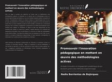 Copertina di Promouvoir l'innovation pédagogique en mettant en œuvre des méthodologies actives