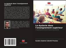 Buchcover von La dyslexie dans l'enseignement supérieur